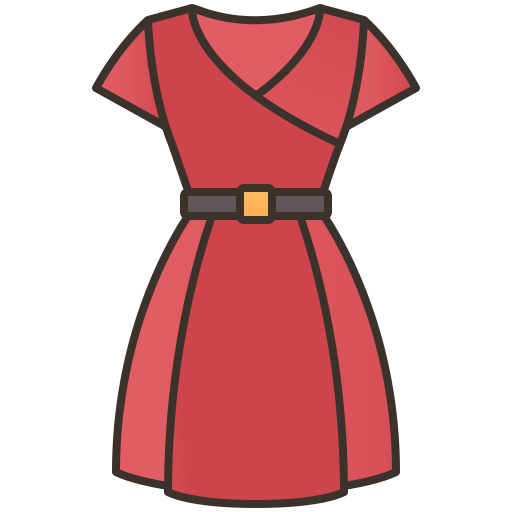 evening dress tailoring icon