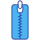 Zipper replacement service category icon