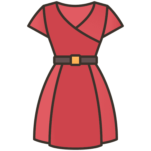 evening dress tailoring icon