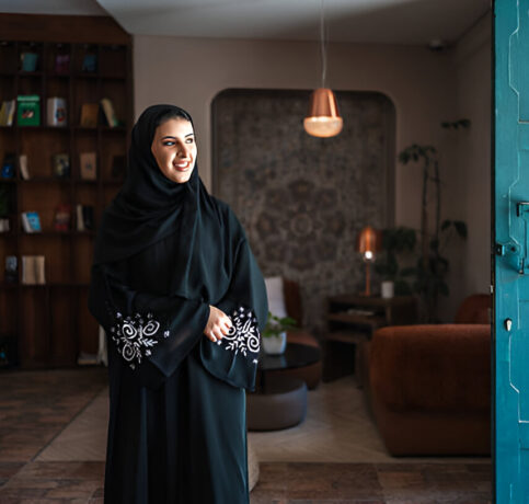 Luxury abaya in the UAE
